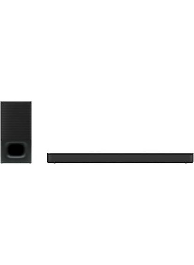 2.1 Channel Soundbar With Wireless Subwoofer Home Theater Surround Sound Speaker System HT-S350 Black