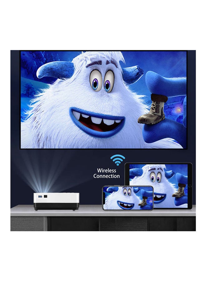AMERTEER Home Theater Projector H3 WHITE/BLACK  - Image 2