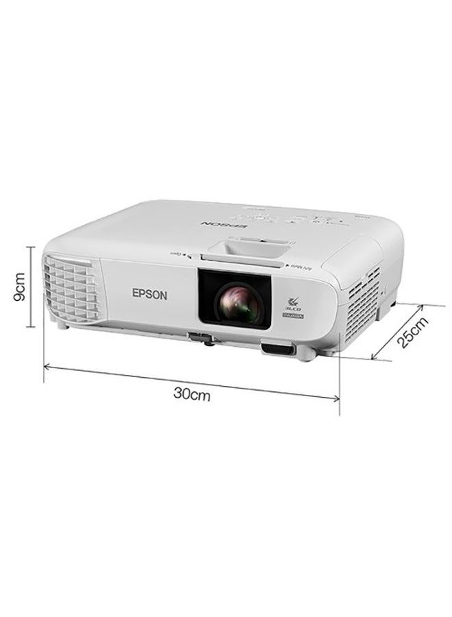 EPSON - EH-TW740 3300 Lumens Home Cinema Projector V11H979040DA White - Image 1