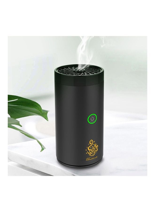 Bukhoor - Car USB Type-C Power Rechargeable Incense Burner 16.4x9.6x9.4 cm Black - Image 1