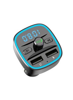 Earldom Bluetooth FM Transmitter Fast Car Charger Black  - Image 4
