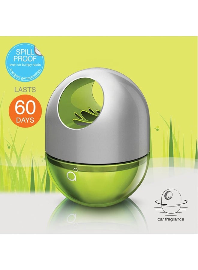 Godrej aer Twist Car Vent Air Freshener Fresh Lush Green 45g  - Image 3