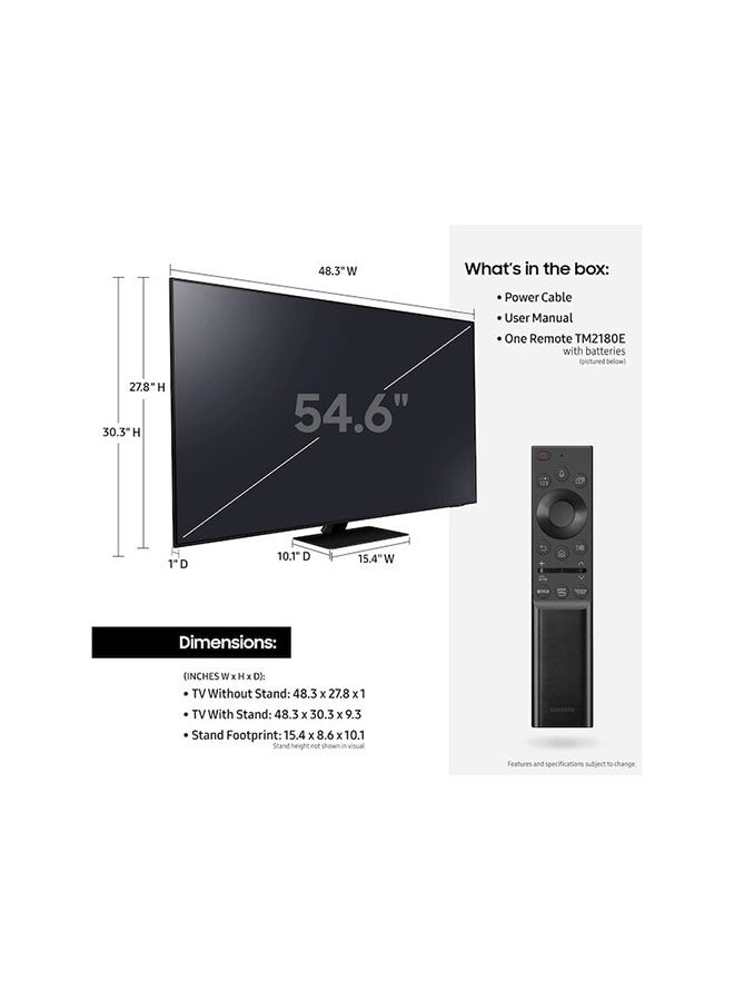 Samsung - 55 Inches QN85A Neo QLED 4K Smart TV (2021) 55QN85AA Silver - Image 1
