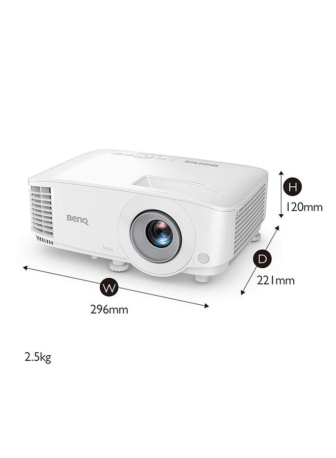 BenQ - Projector MS560 - 4000 Lumens-SVGA( 800*600 ) Full HD -HDMI MS560 White - Image 1