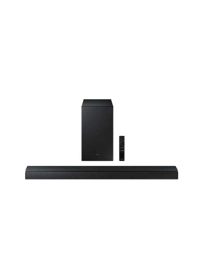 Samsung - 2.1ch Soundbar System With Wireless Subwoofer HW-A550/ZN Black - Image 1