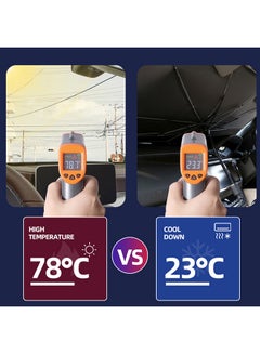 Deo King Umbrella Style Car Windshield Sun Shade  - Image 4