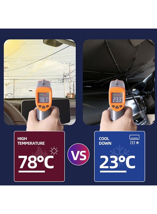 Deo King - Umbrella Style Car Windshield Sun Shade - Image 1