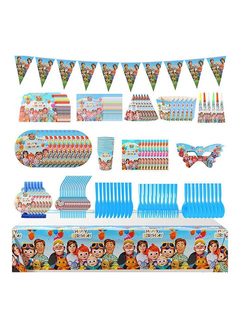 138-Piece Party Supplies Disposable Tableware Set
