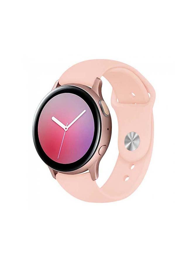 مارجون سوار بديل لساعة سامسونج جالاكسي أكتيف وأكتيف 2  من سلسلة هينلين وردي - Image 1