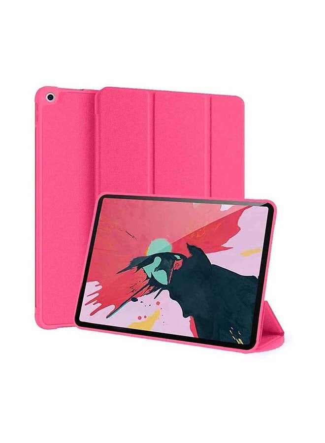 Smart Folio Case Cover For Apple iPad 10.2 inch Hot Pink  - Image 1