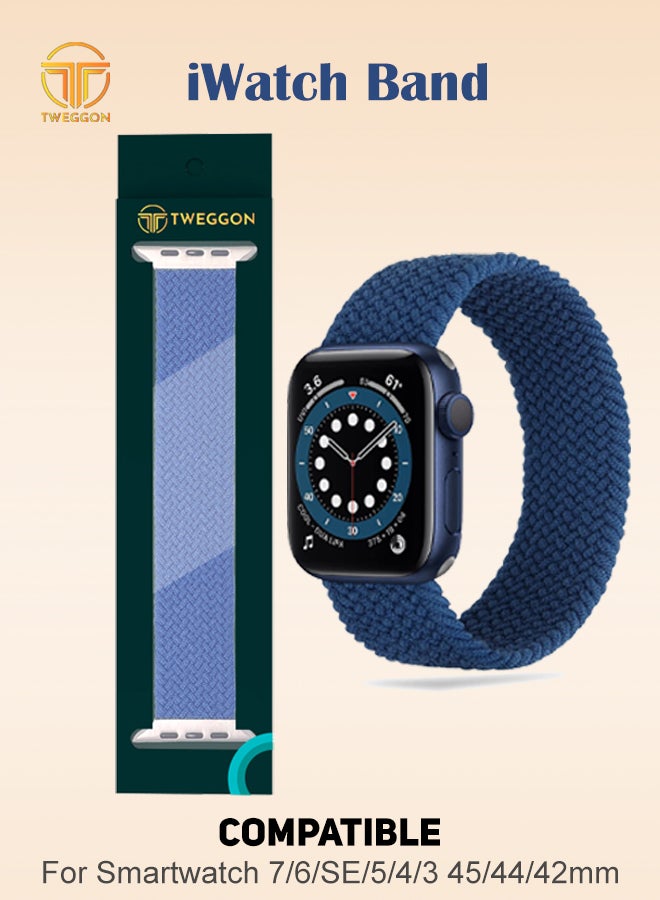 تي دبليو إي جي جي أو أن - سوار بديل مضفر لساعة Apple Watch مقاس 45/44/42 مم صغير - Image 1