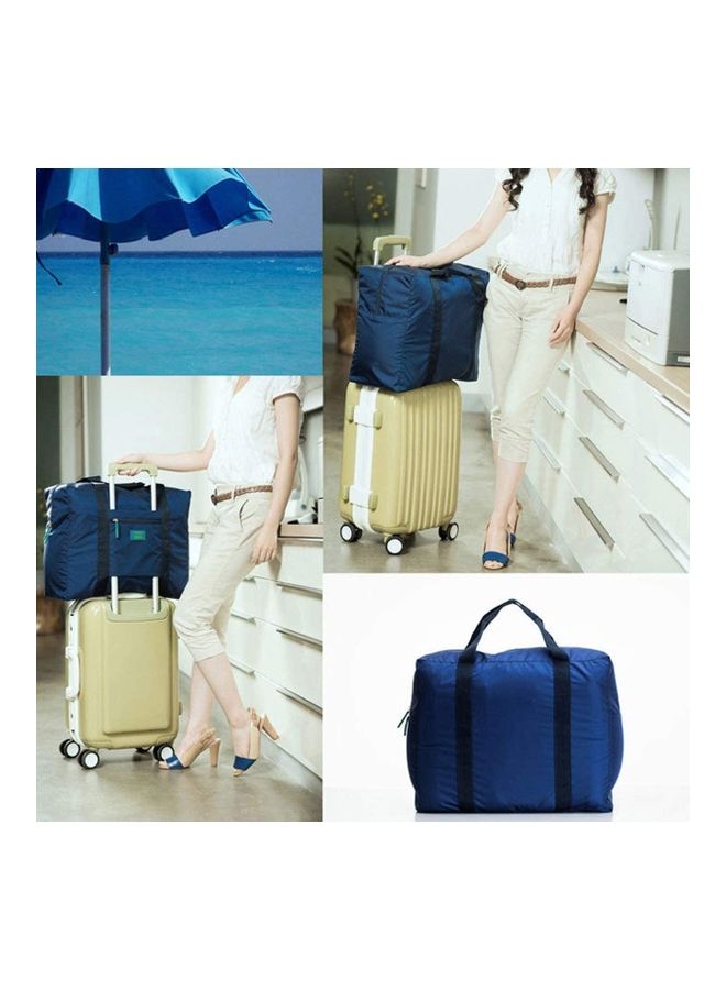 ZENHOME Waterproof Folding Travel Duffel Bag Blue - Image 3