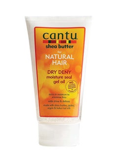 Cantu Pack Of 6 Natural Hair Dry Deny Moisture Seal Gel Oil 142x6ml  - Image 1