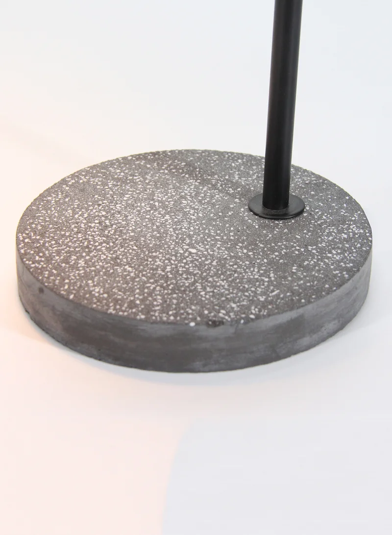 ebb & flow Barn Metal Table Lamp | Lampshade Unique Luxury Quality Material for the Perfect Stylish Home D192-39 Black 15 x 15 x 33.2