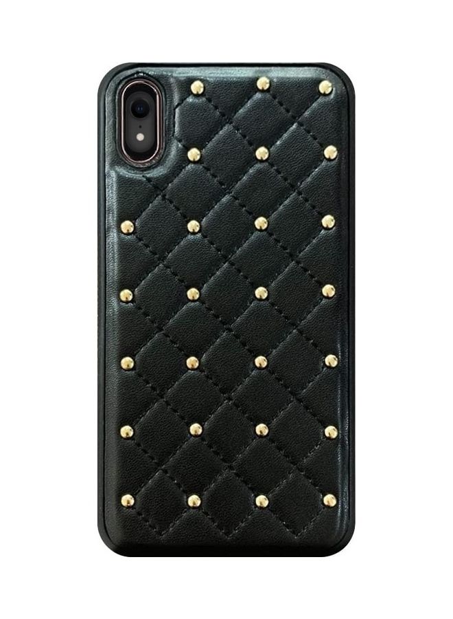 MARGOUN Luxury Leather Case Cover for iPhone XR Black - Image 2