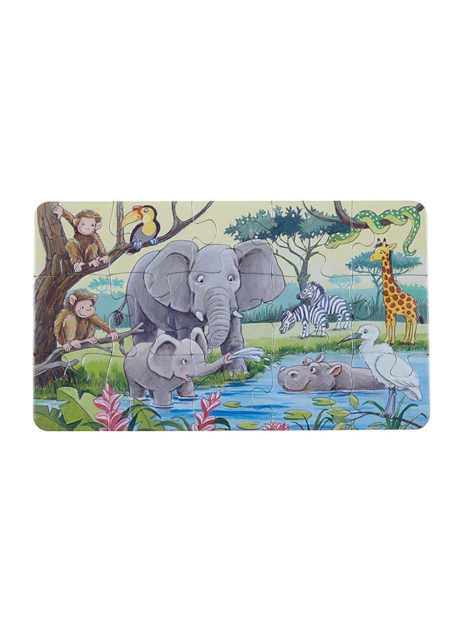 رافنسبورغر لعبة أحجية تركيب الصور بتصميم حيوانات أفريقية - Image 3