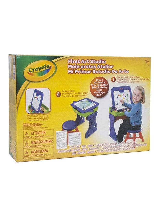 Crayola - My First Art Studio Desk And Easel - Image 1