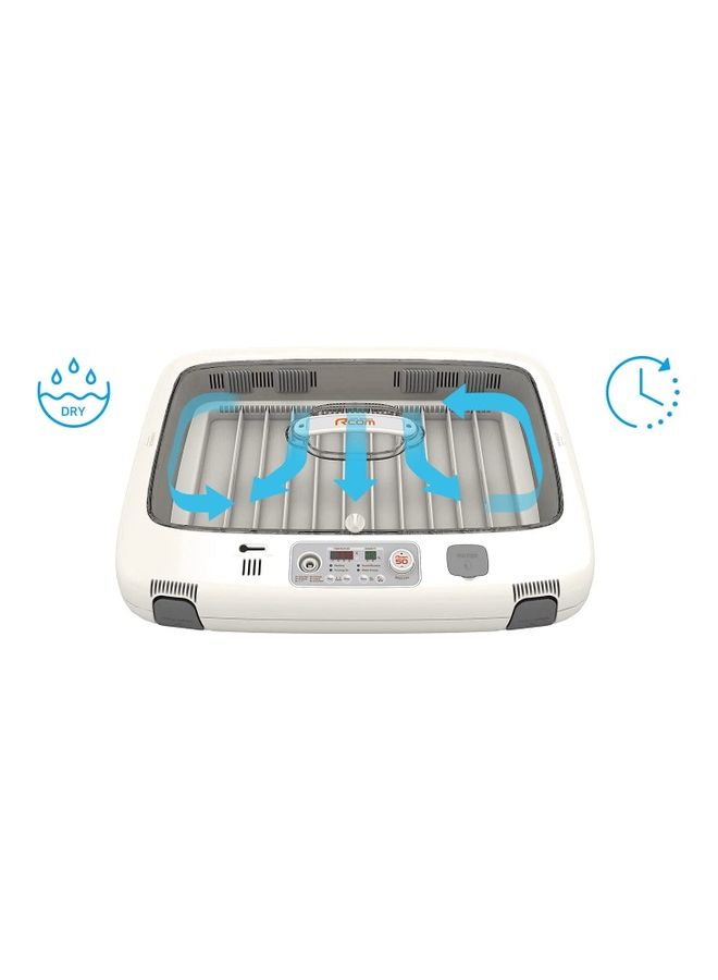 أر كوم أداة أوتوماتيكية بالكامل لتفقيس البيض بسعة 48 بيضة 120.0 W MX-50 أبيض  - Image 2