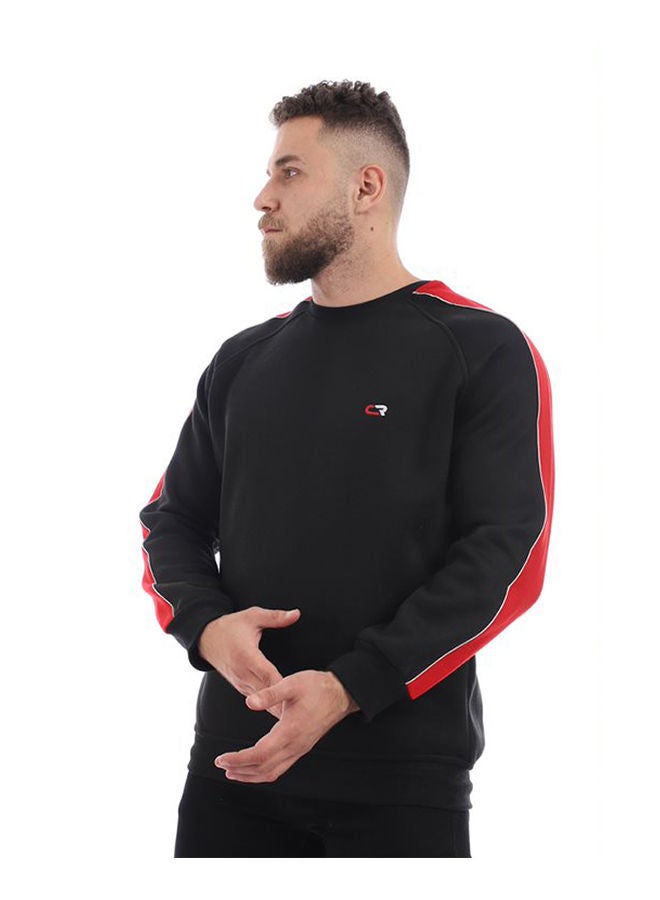 Caesar - Plain Basic Hooded Neck Hoodie Black - Image 1
