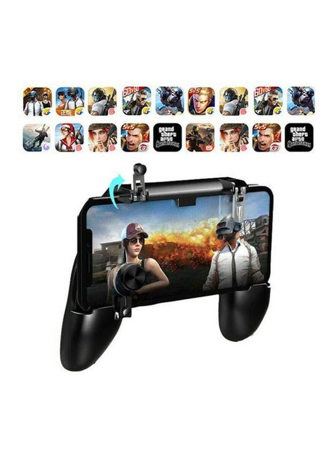 Generic Pubg W11+ Mobile Gaming Controller With Stand And Triggers wireless  - Image 1