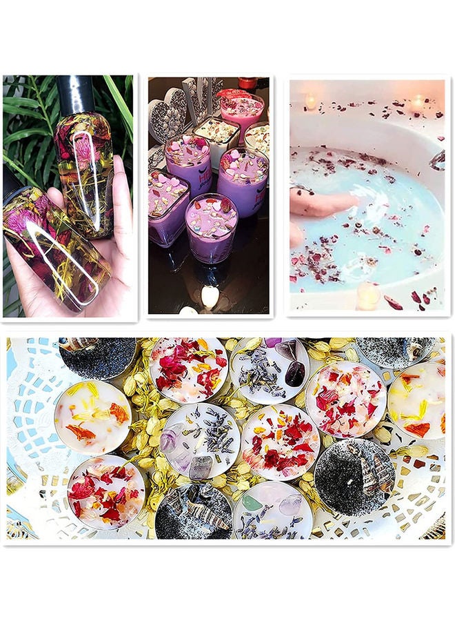 BABAZAM - Natural Scented Potpourri Dried Flower Herbs Purple 30x16cm - Image 1