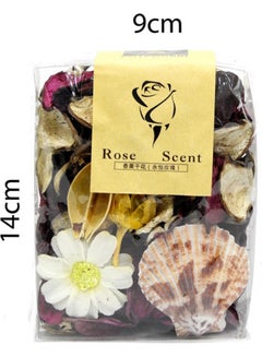 BABAZAM Natural Scented Potpourries Dried Flower Rose Herbs Multicolour 9x14cm  - Image 1