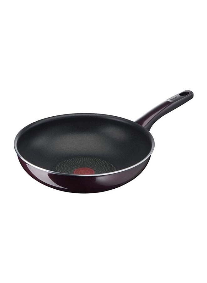 Tefal Resist Intense Wok Pan Aluminium Black 28cm 