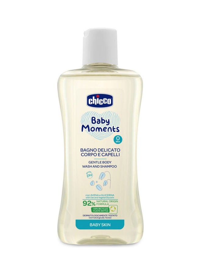 Chicco Baby Moments Gentle Body Wash And Shampoo - Image 1