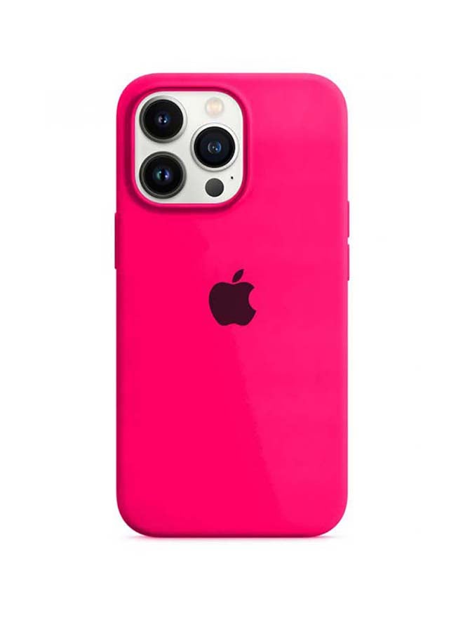 MARGOUN - Silicone Case Cover for iPhone 13 Pro 6.1 inch Hot Pink - Image 1