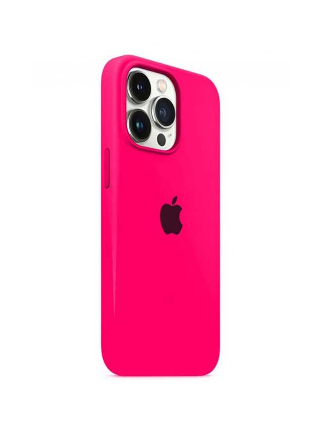 MARGOUN - Silicone Case Cover for iPhone 13 Pro 6.1 inch Hot Pink - Image 1