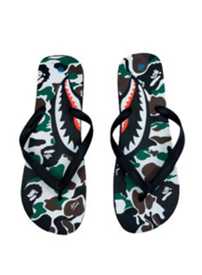 Printed Flip Flops Multicolour  - Image 1