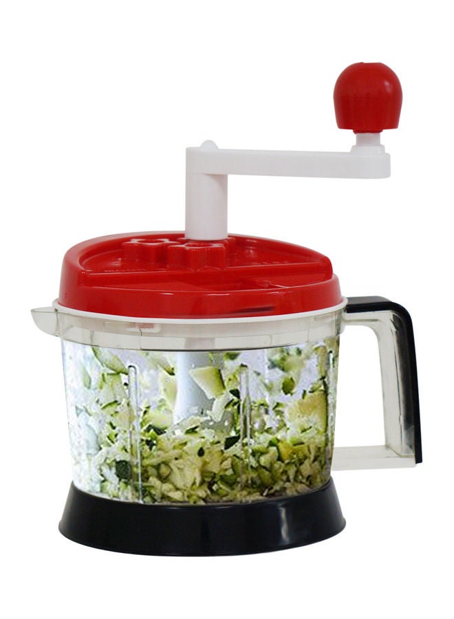 AIWANTO - Mini Vegetable Chopper And Blender With Storage Lid Multicolour 700grams - Image 1