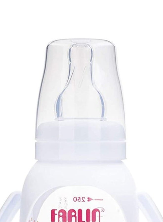 FARLIN Feeding Bottle With Holder, 250ml  - Assorted - Image 4
