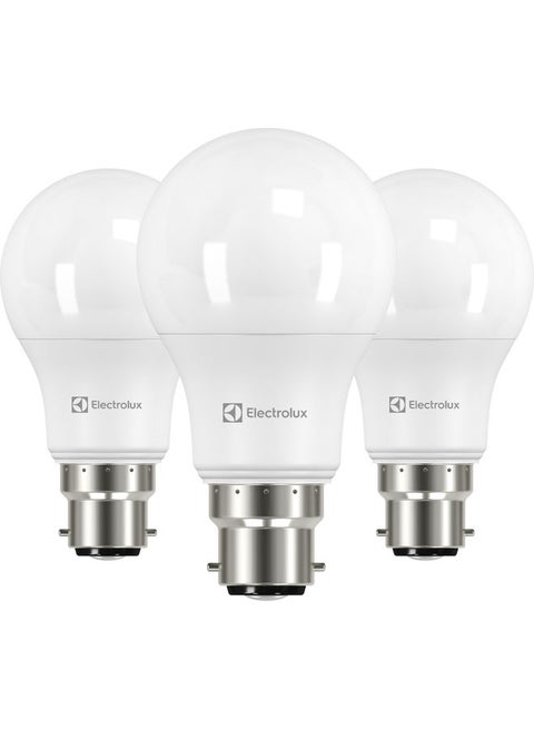 3-Piece Warm LED Bulb Set White 24cm