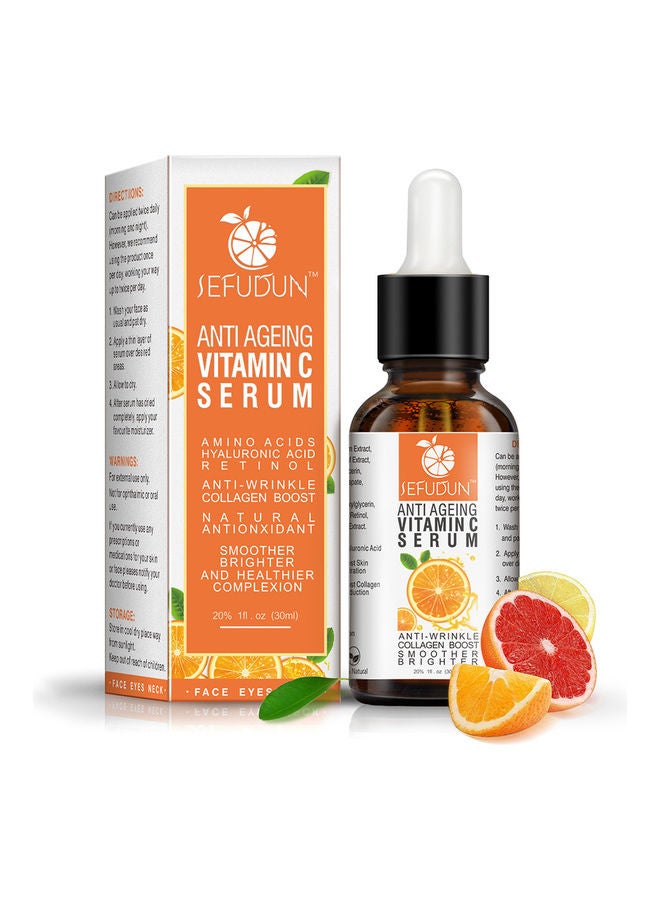 Sefudun 2-Piece Anti-ageing Vitamin C Serum Colorless 30ml - Image 3