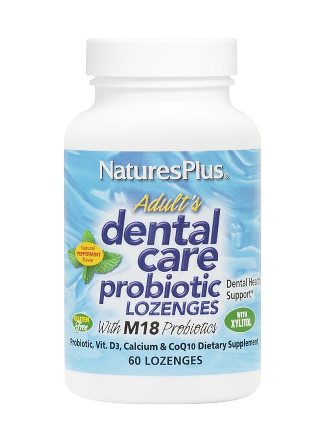 Natures Plus Adults Dental Care Probiot Peppermint