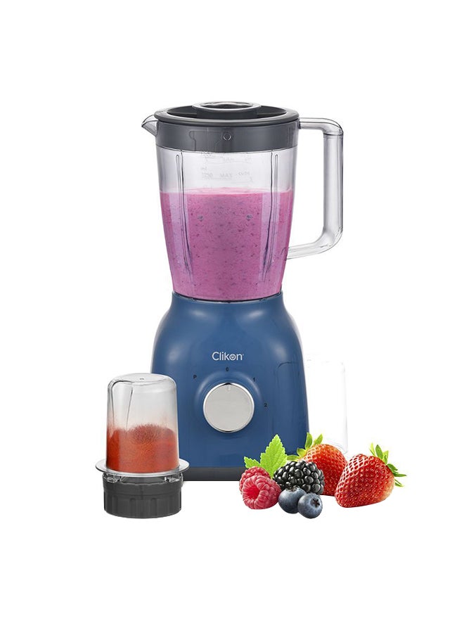 Clikon Blender Copper Motor 350 W CK2630 Blue  - Image 3