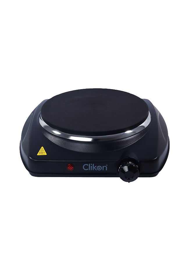 Clikon Hot Plate Single 1500.0 W CK4285 Black - Image 4