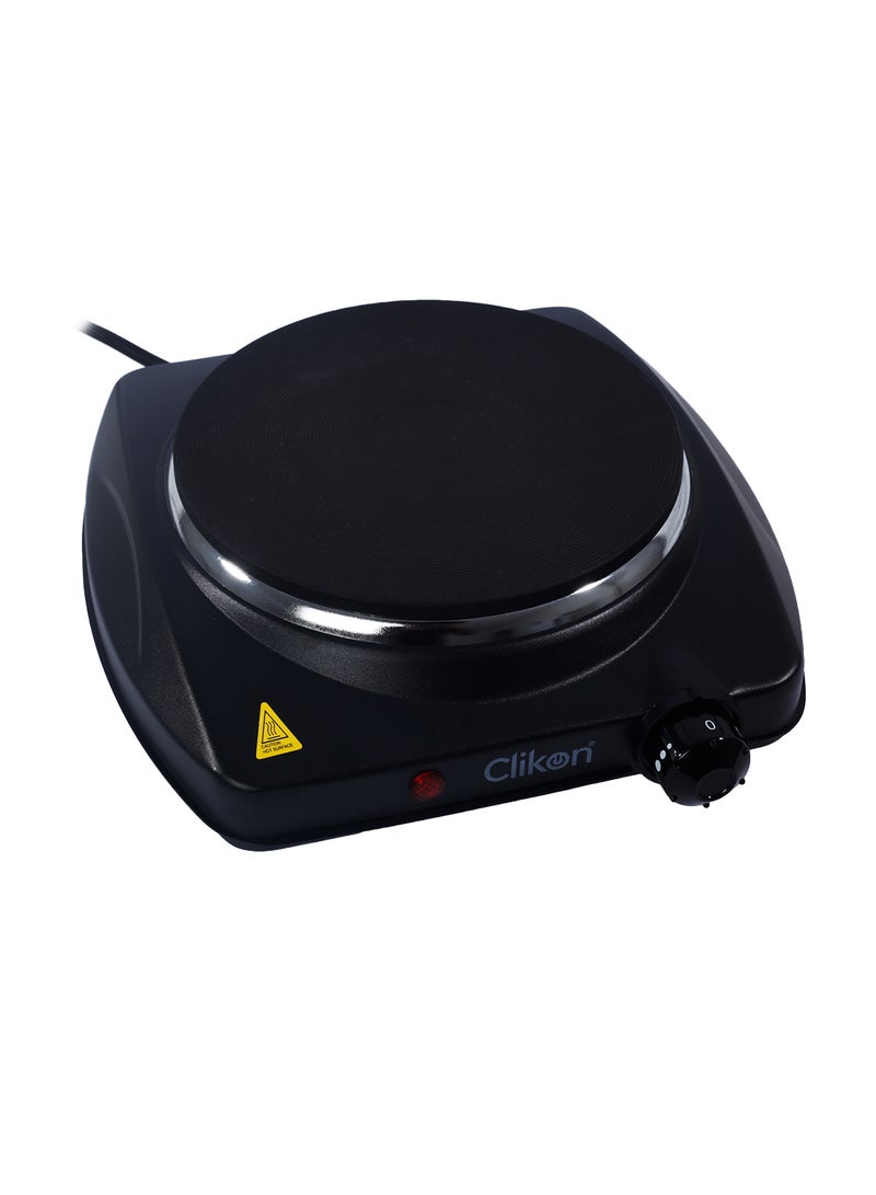 Clikon Hot Plate Single 1500.0 W CK4285 Black - Image 2