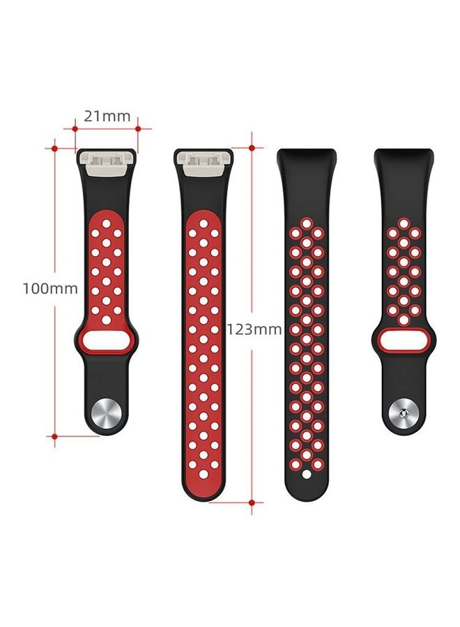 Moxedo Pack Of 10 Replacement Band And Screen Protector For Honor Watch 6 Multicolour  - Image 3