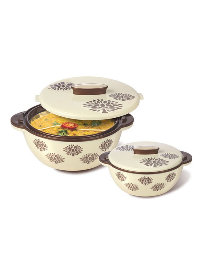 UTC - 4-Piece Solitaire Insulated Casserole Set Beige 4 piecesLiters - Image 1