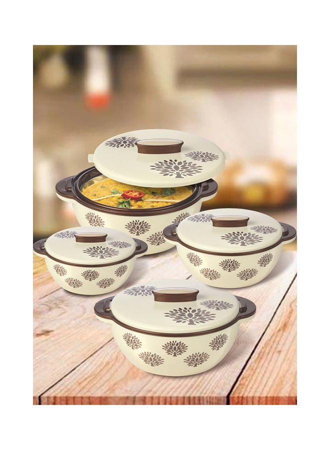 UTC - 4-Piece Solitaire Insulated Casserole Set Beige 4 piecesLiters - Image 1