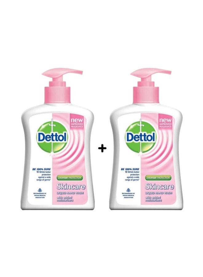 ديتول غسول اليدين السائل للعناية بالبشرة - عبوة من قطعتين 400ملليلتر