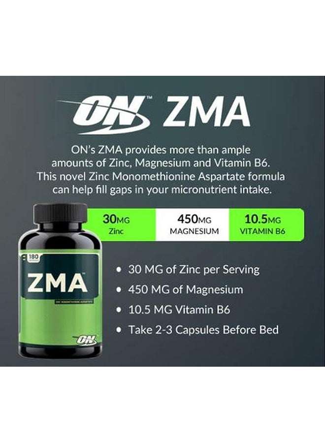 Optimum Nutrition - ZMA Capsules - Image 1