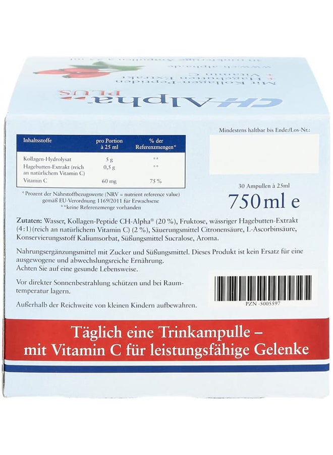 Ch-Alpha - Gelita Health Collagen For Joint And Cartilage 30 Vials 750ml - Image 1