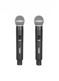 Platinum Wireless Professional Karaoke Microphones U20 Black  - Image 5