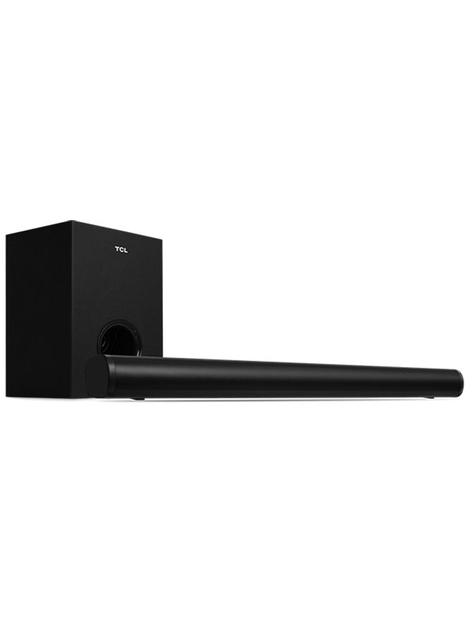 TCL - TCL 2.1-Channel Home Theater Sound Bar With Wireless Subwoofer TS3010 Black TS3010 Black - Image 1