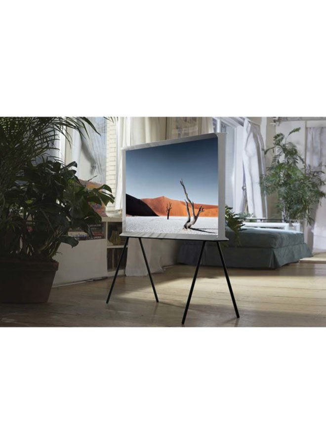 Samsung - The Serif 2020 43-Inch QLED 4K HDR Smart TV QA43LS01T White - Image 1