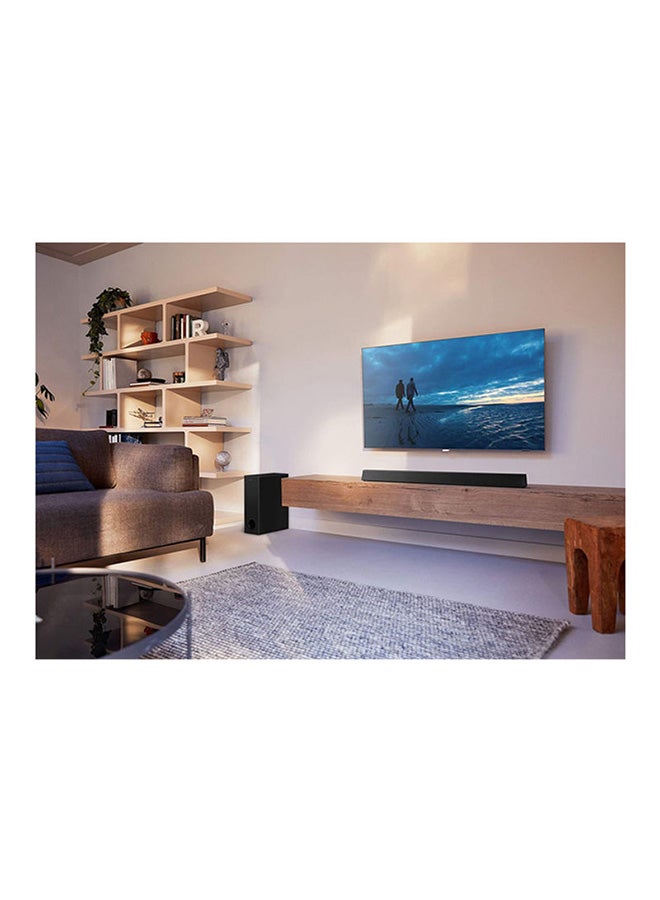 Philips - Philips 3.1 Channel Wireless Dolby Digital Sound Bar HTL3320/98 Black HTL3320/98 Black - Image 1