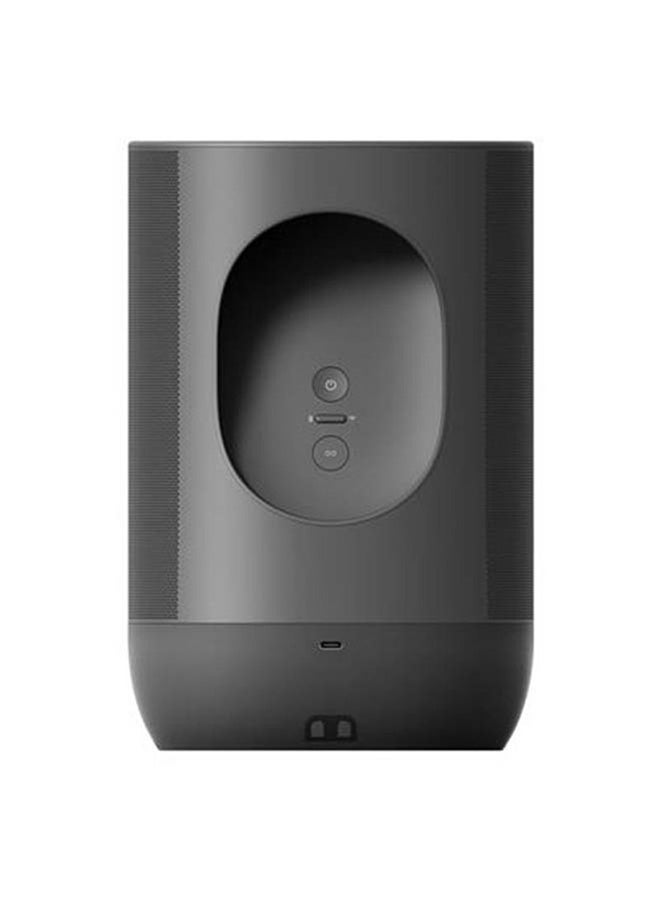 Sonos - Sonos Move - Portable Speaker MOVE1UK1BLK Black MOVE1UK1BLK Black - Image 1